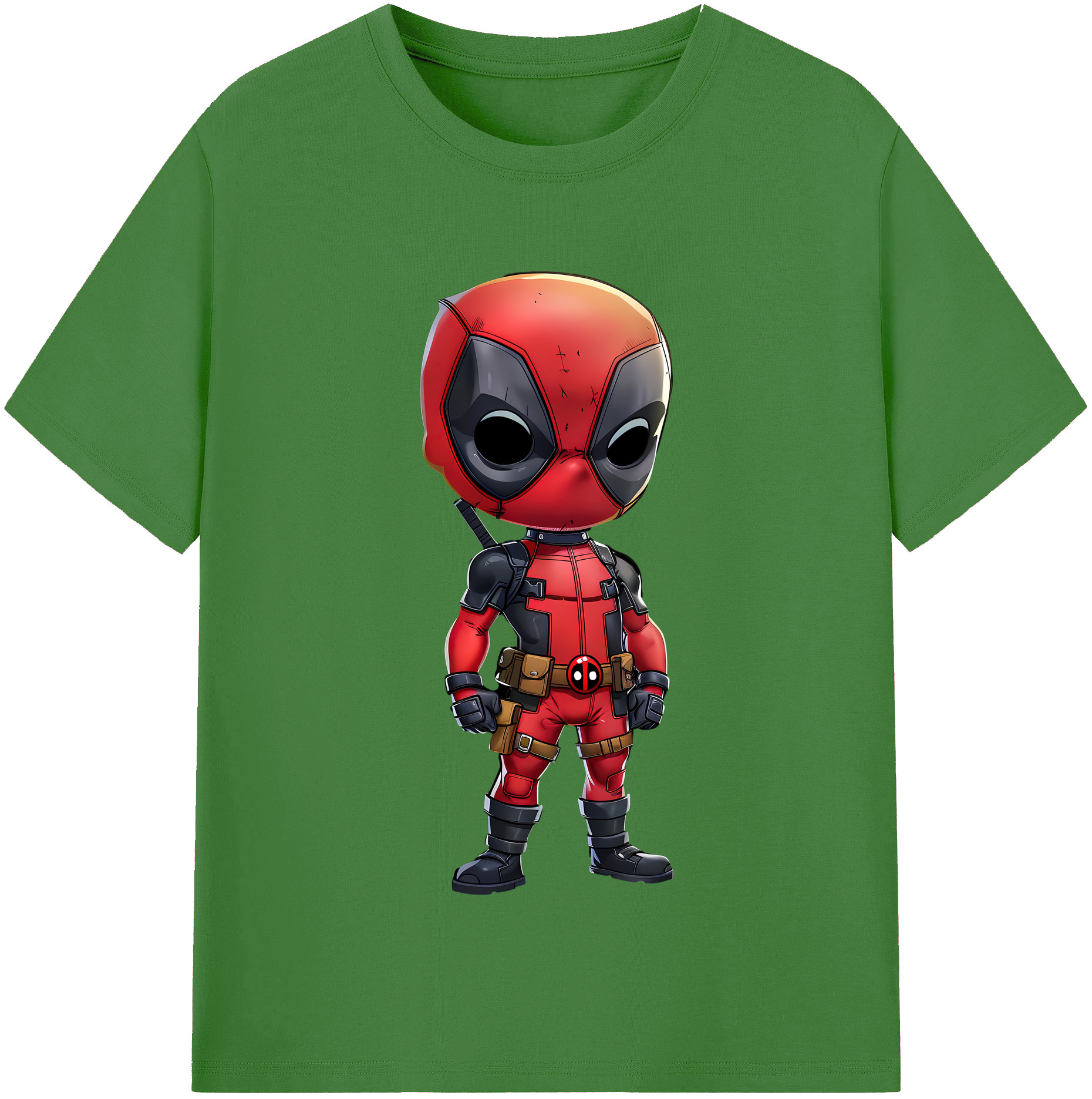 （画像用） Deadpool デッドプール レディースカジュアルプリントTシャツ（綿100％）